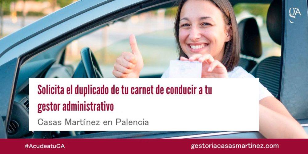 Las Gestorías Administrativas oficiales podrán tramitar duplicados de carnet de conducir