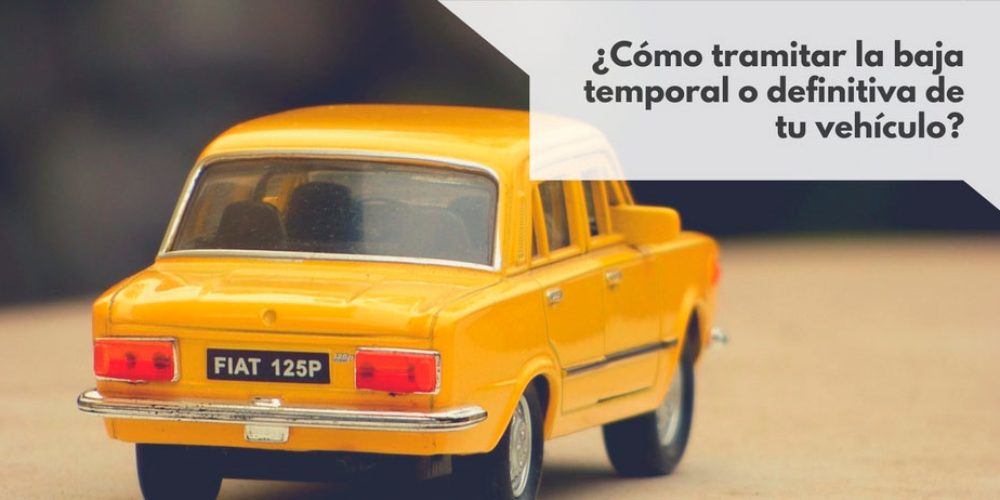 ¿Quiere dejar de pagar por un vehículo que no utiliza, pero no quiere hacer la baja definitiva?